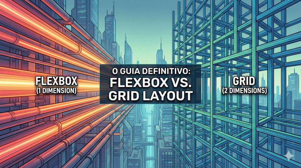 CSS Grid vs Flexbox: Quando usar cada um (guia honesto)